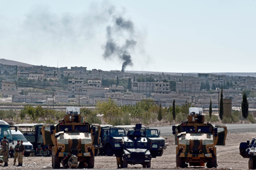 Liên quân không kích IS ở Kobane ảnh 1